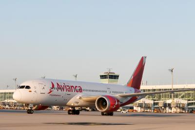 Die fünf wöchentlichen Flüge zwischen München und Bogotá werden mit modernen Flugzeugen vom Typ Boeing 787-8 durchgeführt / Foto: Alex Tino Friedel / Copyright: Flughafen München GmbH, Unternehmenskommunikation