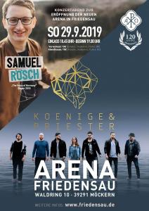 Konzertabend am 29. September zur Eröffnung der neuen Arena in Friedensau