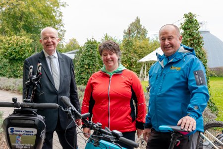 v.l.: Christian Lohmann, Sylvia Laube, Peter Laube | Foto: © Toskanaworld