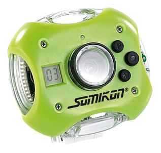 Somikon Wasserfeste Action- & Haustierkamera SPC-130 mit 0,3 MP