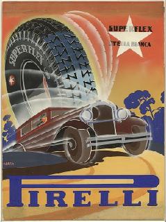 Werbeplakat für den Stella Bianca aus dem Jahr 1931