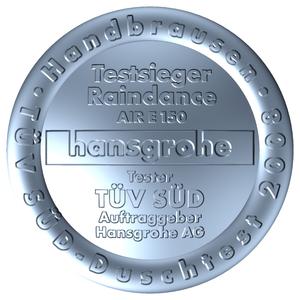 Testsieger mit der Gesamtnote GUT (2,1): die Raindance AIR E 150