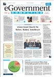 Die Titelseite der Jubiläumsausgabe von eGovernment Computing