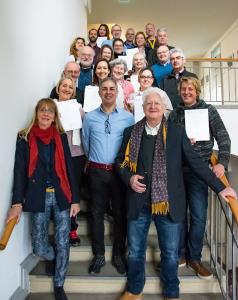 Zertifikat Reiseleitung, Gruppenfoto, Foto: Hochschule Bremen