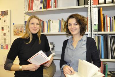 Dr. Mirjam Meuser und Sophie Pueschel / Foto: Theater Heilbronn