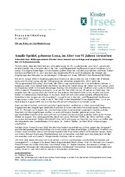 SBZI Presse - Amalie Speidel geborene Lossa verstorben.pdf