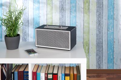 ZX 1711 6 auvisio Mobiler Retro Lautsprecher mit Bluetooth 4.1