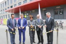 P.v.l.n.r.: M. Heming, Dr. F. Wiehe, G. Splett, K. Stapf, Prof. Dr. H.-J. Hennes / Foto: P. Geiger