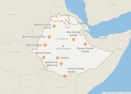 Tigray-Region in Äthiopien
