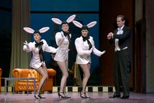 LEND ME A TENOR Musikalische Komödie Anne Kathrin Fischer, Ariane Liebau, Verena Barth Jurca & Patrick Rohbeck / Foto Bettina Stöss