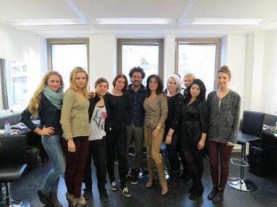 Boris Entrup bei der Visagistenschule Famous Face Academy