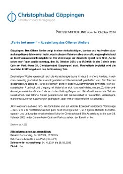 PM_2024_10_14_Offenes Atelier_Ausstellung_Farbe bekennen_Vernissage am 24. Oktober 2024.pdf