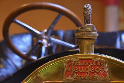 Lenkrad des PEUGEOT Type 125 (1910)