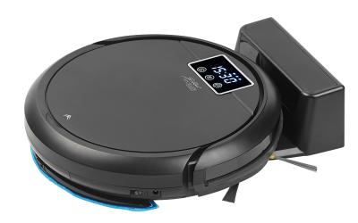 Sichler Haushaltsgeräte Staubsauger-Roboter PCR-3000 mit Wischfunktion, 2in1-Staubbehälter, WLAN & App (Copyright PEARL.GmbH)
