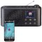 VR-Radio Mobiles Akku-Digitalradio mit DAB+/FM, Farbdisplay, Bluetooth 5.3, 6 Watt