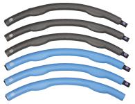 PEARL sports Hula-Hoop-Reifen mit Schaumstoff-Ummantelung & Massage-Noppen, 1,2 kg