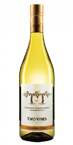 xanthurus - Amerikanischer Weinsommer - Columbia Crest Two Vines unoaked Chardonnay 2011.jpg