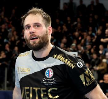 (HJKrieg, Erlangen) HC Erlangen: Bergicher HC - Spielmacher Nico Büdel ist voll motiviert