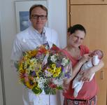 Personen v.l.n.r.: Andreas Müller, Rima Ulvidaite. Bildquelle: Städtisches Klinikum Karlsruhe, Volker Schmalz