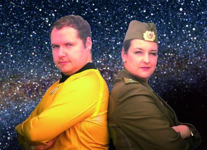 Captain James T. Kirk trifft Walentina Tereschkowa