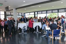 Verabschiedung von Gabriele Kammerer (3. v.l. 1. Reihe) (Bild: P. Geiger)