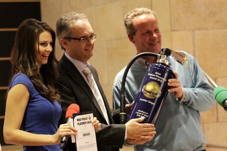 Doris Schmidts, Miss Germany 2009, Andreas Schwarz (Günthart), Ferdinand Froning (Locavi GmbH), (Bild: koppert.biz)