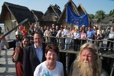 von links nach rechts. Dr. Gunter Schöbel, Elisabeth Jeggle MdEP, 