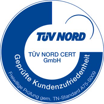 TÜV Nord zeichnete die AGILA Haustierversicherung AG mit dem Siegel Geprüfte Kundenzufriede.jpg