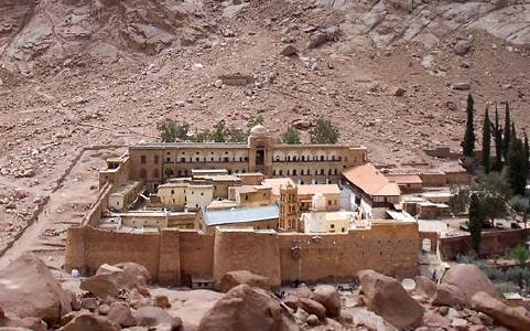 St. Katharinenkloster im Sinai, Ägypten / © Foto: Andreas Ruediger/churchphoto.de