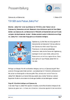 TUEV SUED startet Podcast zu Cybersecurity und Datenschutz.pdf
