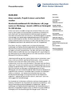 pri23-08-02_Handwerkswettbewerb für Schulteams ruft junge Leute ans Werkzeug Textbeitrag.pdf