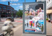 City Light Poster zur aktuellen Kultur-Kampagne: Kultur für alle