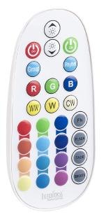 Luminea Home Control RGBW-LED-Deckenleuchte, kompatibel mit Amazon Alexa und Google Assistant