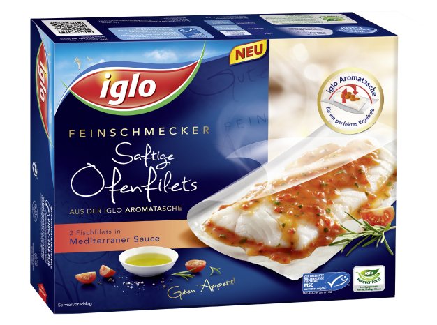 iglo Saftige Ofenfilets - Fischfilets in Mediterraner Sauce.JPG
