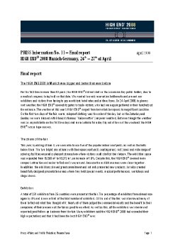 Pressrelease No.11 HIGH END 2008 - Final report.pdf
