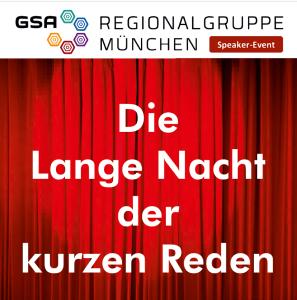 Die Lange Nacht der kurzen Reden - Mo 11.11.2019