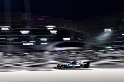 Valtteri Bottas (Mercedes GP) war heute Trainingsschnellster auf dem Yas Marina-Circuit.