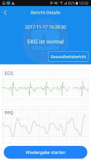 newgen medicals Fitness-Armband FBT-105 mit Blutdruck-Anzeige, Herzfrequenz & Bluetooth, IP67