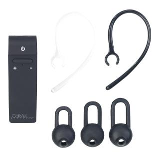 Callstel 2in1-Live-Übersetzer IHS-680.tl und In-Ear-Mono-Headset, kabellos, Bluetooth, App
