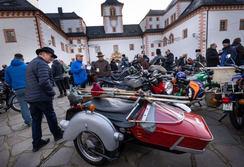Neue Sonderschau ab Samstag im Motorradmuseum Schloss Augustusburg