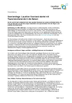 PM 2023-03-22 Seenlandtage - Lausitzer Seenland startet mit Tourenwochenende in die Saison.pdf