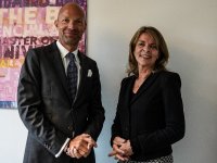 Prof. Dr. Leef Dierks und Prof. Dr. Sabine Framke von der TH Lübeck organisieren und moderieren die Veranstaltung