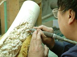 Elfenbeinbearbeitung ChinaTRAFFIC T Milliken