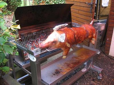 Spanferkel grillen