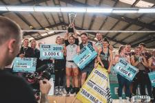 BIG direkt gesund ist für drei Jahre offizieller Gesundheitspartner der Fitness Bundesliga. Wer schnappt sich 2021 die Deutsche Meisterschaft und damit den Pokal? Foto: Fitness Bundesliga (Veranstalter)