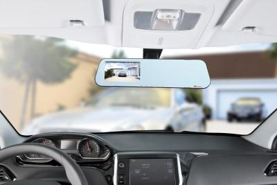 NavGear HD-Rückspiegel-Dashcam mit Rückfahrkamera und 10,9-cm-Display (4,3")