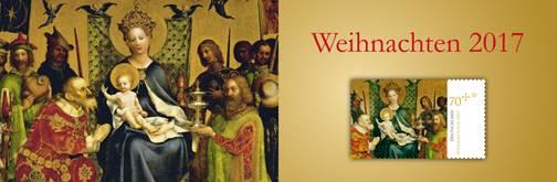 Weihnachtsmarke 2017 © Deutsche Post/www.wohlfahrtsmarken.de