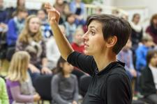 Kinderchor der Oper Leipzig Sophie Bauer Leitung / Foto Matthias Knoch