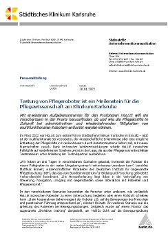 200123_PM_Einsatz von Pflegeroboter ist Meilenstein für die Pflegewissenschaft am Klinikum Karls.pdf