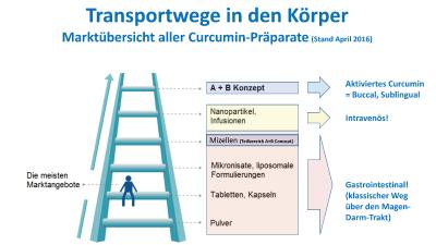 Bioverfügbarkeit mit anderen Darreichungsformen